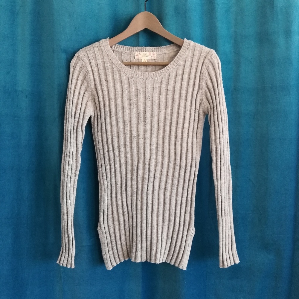 Super Soft Gray Sweater